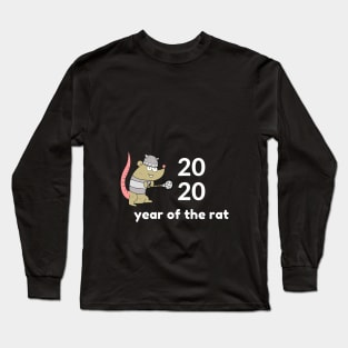 Year of the Rat 2020, Chinese New Year Long Sleeve T-Shirt